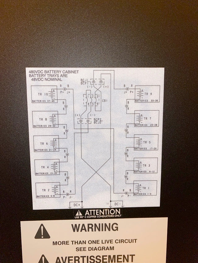 EATON 9390 IDC 120KVA Integrated Distribution Cabinet(S6LLST1762)