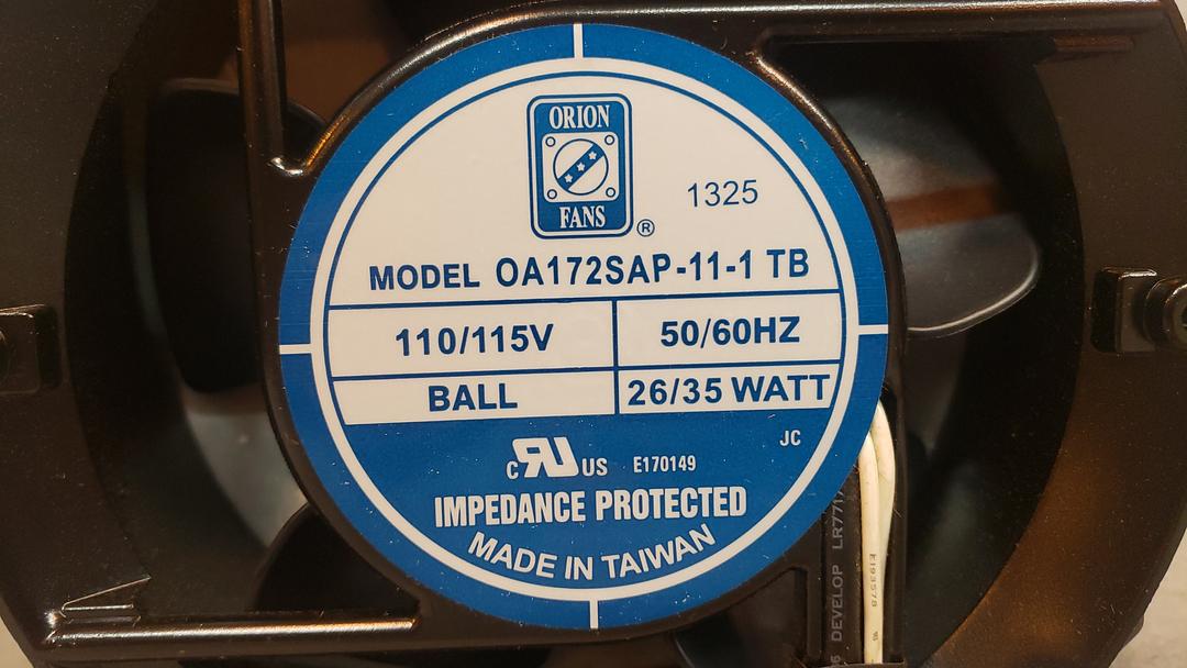 Lot of 8 Emerson Network Power 336260 Fan Axial 115V 240CFM .3(S6LLST11209)