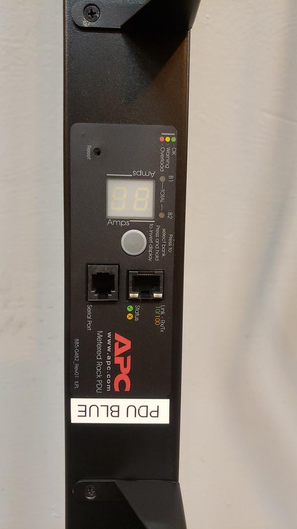 APC AP7841 30A Metered PDU 208v