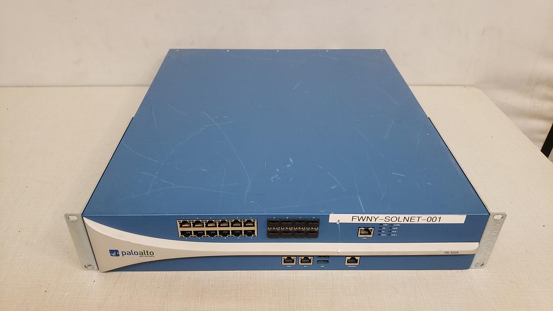 Lot of 4 PaloAlto Networks PA-5020 Firewall Security Appliance(S6LLST7773)